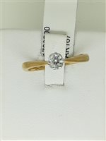 Ring Godenzi Gioielleria Woman in Gold Diamante 0.18 Ct AR167-13 - AR167-13
